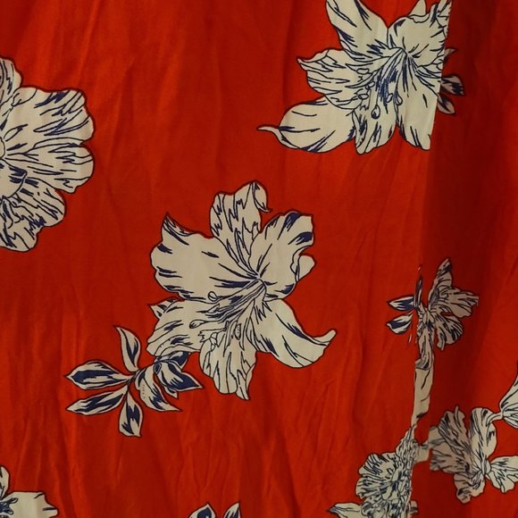 Similar to Lulu Size large: Long red maxi dress Red dress by Japna - Picture 3 of 5